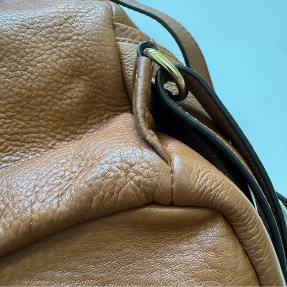 Rebecca Minkoff Julian Medium Tan Leather Backpack - Picture 11 of 14